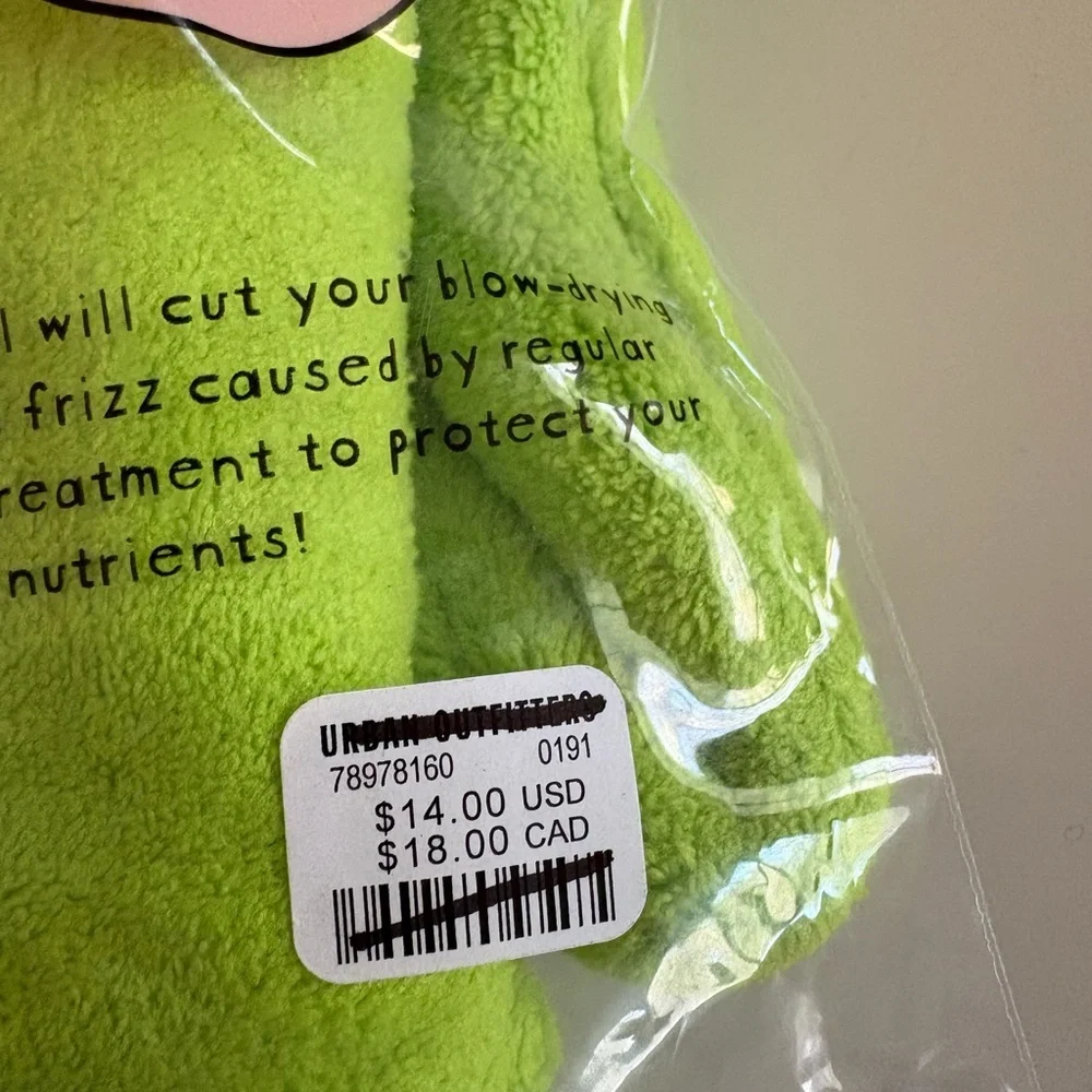 NWT Urban Outfitters Frog Hair Towel